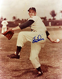 Clem Labine Autographed / Signed 8x10 Photo - Brooklyn Dodgers