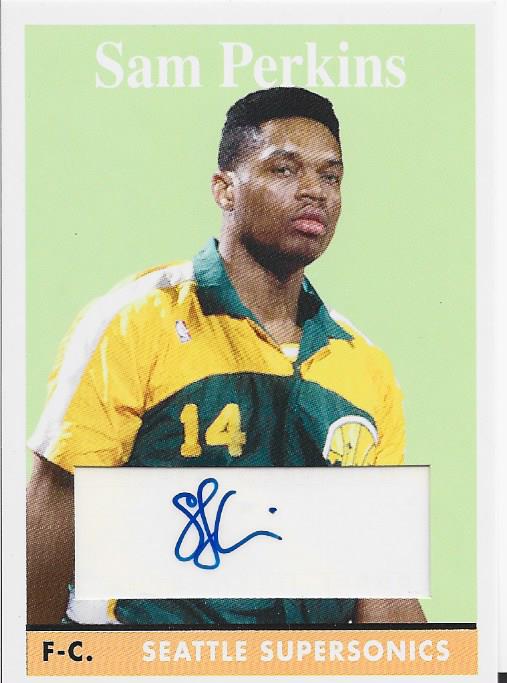 Sam Perkins 2008 Topps Card