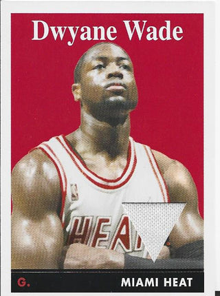 Dwyane Wade 2008 Topps Jersey Card