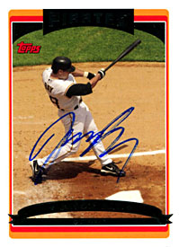 Jason Bay Autographed / Signed 2006 Topps Baseball Card