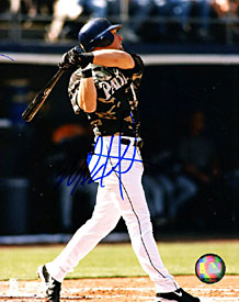 Mark Kotsay Autographed / Signed After Hit 8x10 Photo
