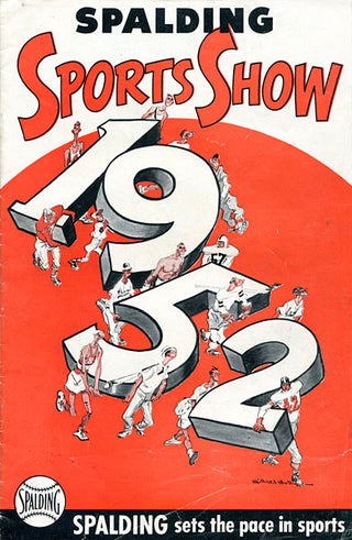 1952 Spalding Sports Show Program