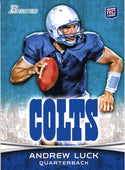 Andrew Luck Unsigned 2012 Bowman Rookie Card
