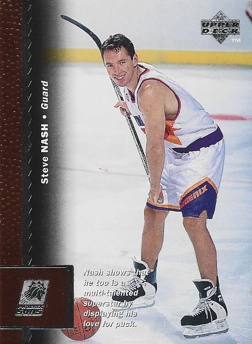 Steve Nash 1997 Upper Deck Rookie Card