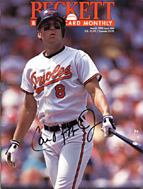 Cal Ripken Jr. Autographed / Signed Beckett Baseball Card Monthly March 1992