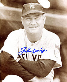Johnny Mize Autographed / Signed New York Yankees 8x10 Photo