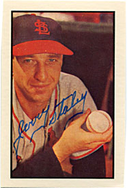 Jerry Staley Autographed/Signed Card