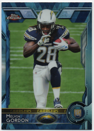 Melvin Gordon 2015 Topps Chrome Rookie Card