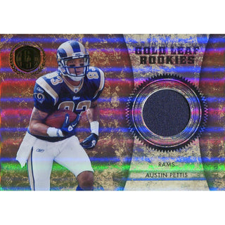 Austin Pettis Unsigned 2011 Panini Gold Standard Rookie Jersey Card