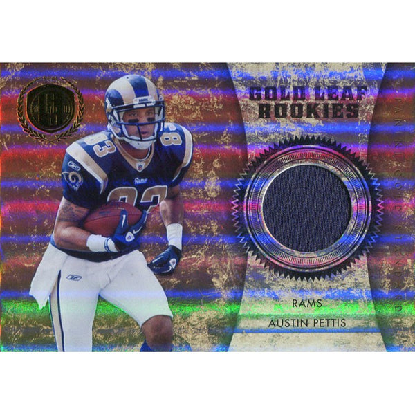 Austin Pettis Unsigned 2011 Panini Gold Standard Rookie Jersey Card