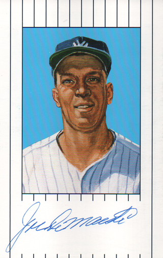 Joe DeMaestri Autographed 1961 New York Yankees Ron Lewis Card