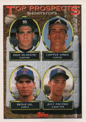Chipper Jones & Others 1993 Topps Rookie Card