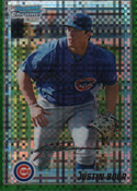 Justin Bour 2010 Bowman Chrome Rookie Refractor Card