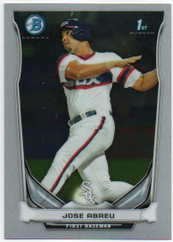 Jose Abreu 2014 Bowman Chrome Rookie Card