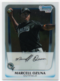 Marcell Ozuna 2011 Bowman Chrome Rookie Card