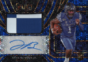 Lynn Bowden Jr. Autographed 2020 Panini Chronicles Draft Picks Select Rookie Jersey Card #25