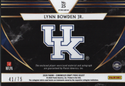 Lynn Bowden Jr. Autographed 2020 Panini Chronicles Draft Picks Select Rookie Jersey Card #25