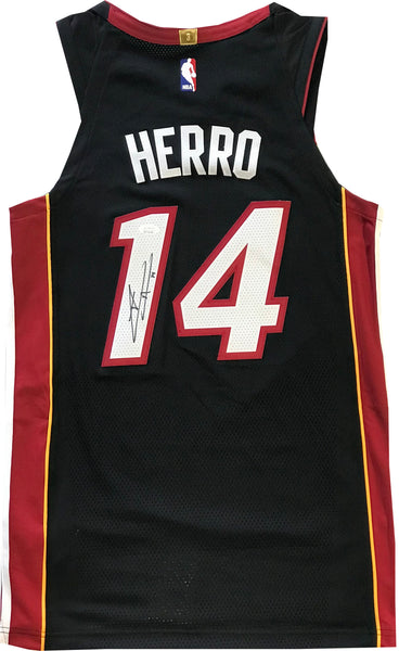 Tyler Herro Autographed Miami Heat White Custom Jersey (JSA)