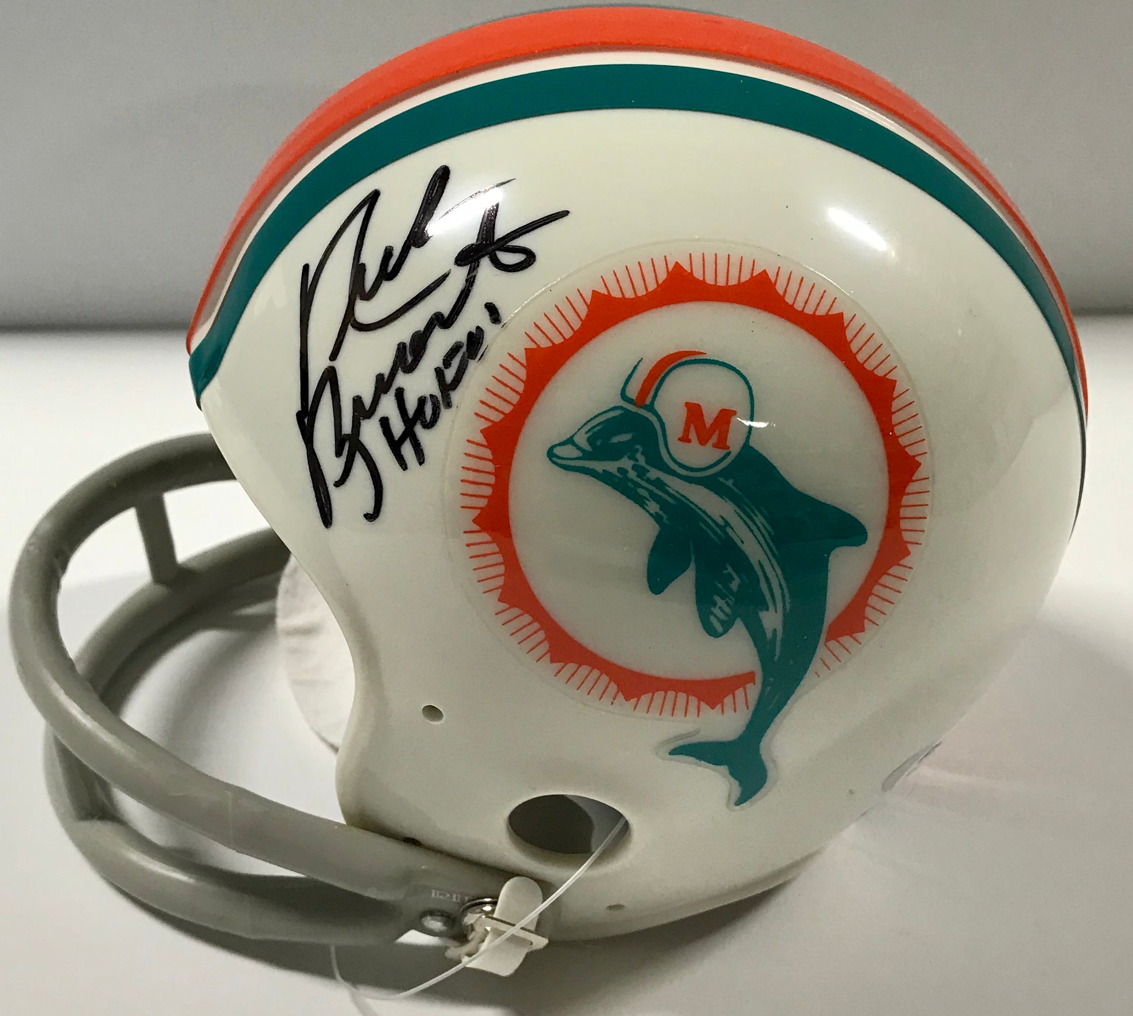 Nick Buoniconti autographed Miami Dolphins Mini Helmet (PSA ...