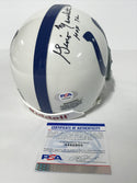 Gino Marchetti Baltimore Colts Autographed Mini Helmet (PSA)