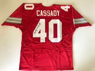 Hopalong Cassady Ohio State Buckeyes Authentic Autographed Jersey (PSA)
