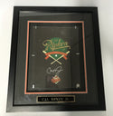 Cal Ripken Jr. Baltimore Orioles Autographed Commemorative Framed Plaque (CSA)