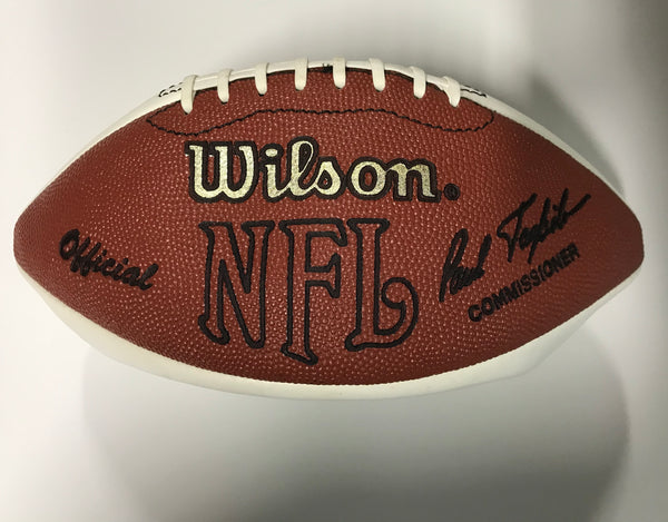Lou Creekmour/Paul Warfield/Yale Larry Pro HOF Multisigned Autographed Football