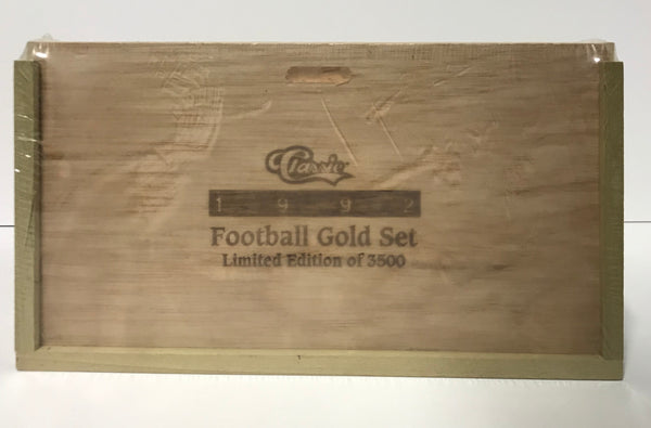 1992 Classic Football gold set Factory Sealed (3049/3500)