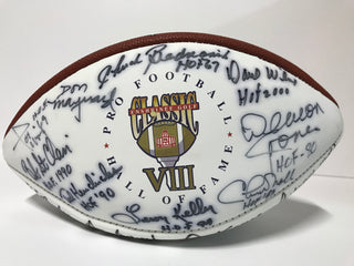 Lou Creekmur Pro Football HOF Classic Multi-signed Football