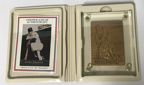 1992 Pinnacle Highland Mint Card Collection Mickey Mantle