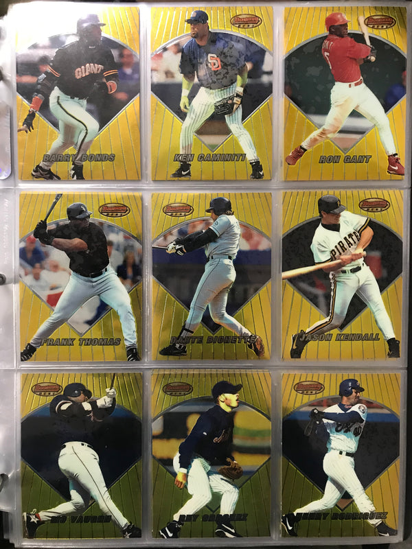 1996 Topps Bowmans Best Baseball Complete Set #1-180 Cards