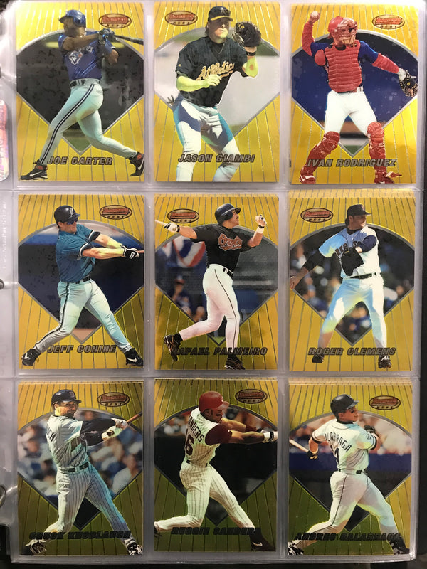 1996 Topps Bowmans Best Baseball Complete Set #1-180 Cards