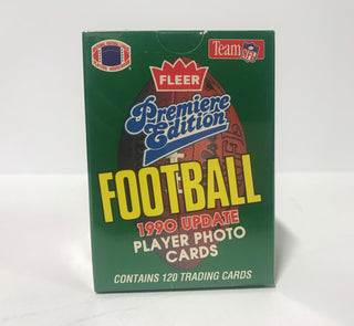 1990 Fleer Premiere Edition Football Card Set Factory Sealed