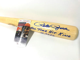 Pete Rose "All Time Hit King 4256" Autographed Louisville Slugger Bat (JSA)