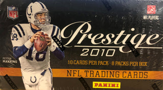 2010 Panini Prestige FB Blaster Box Factory Sealed