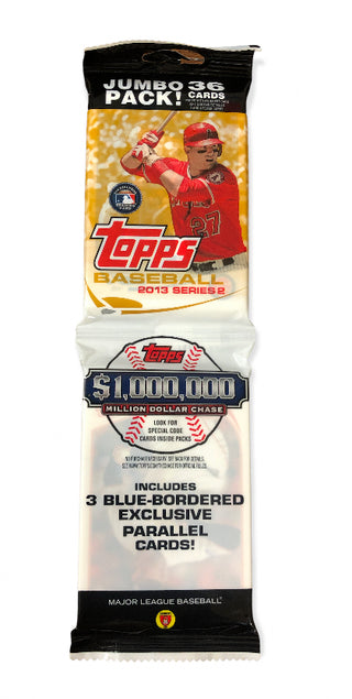 2013 Topps Baseball Series 2 Jumbo Pack 36 Cards