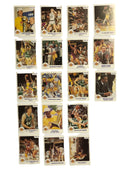 1985-86 Los Angeles Lakers Star Company Complete Set 18 cards