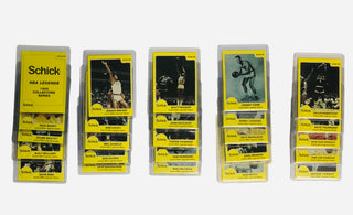 1985 NBA Star Company Schick NBA Legends Collectors Series Complete Set