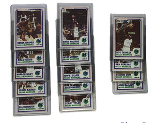 1988-89 Dallas Mavericks Budlight BLC 14 card Set