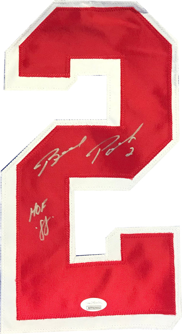 Brad Park "HOF 88" Autographed New York Rangers Jersey (JSA)