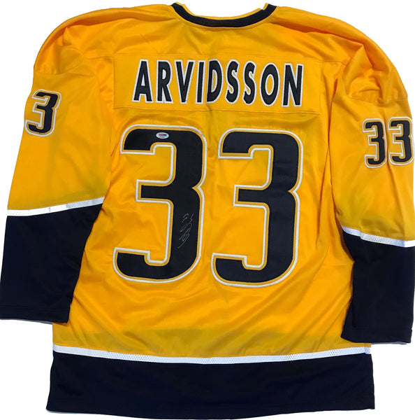Viktor Arvidsson autographed signed jersey NHL Nashville Predators
