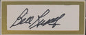 Bill Russell & Wilt Chamberlain Autographed Framed Cut Signatures 16x20 (JSA)