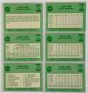 1984 Star Company Larry Bird Complete 18 card NBA set