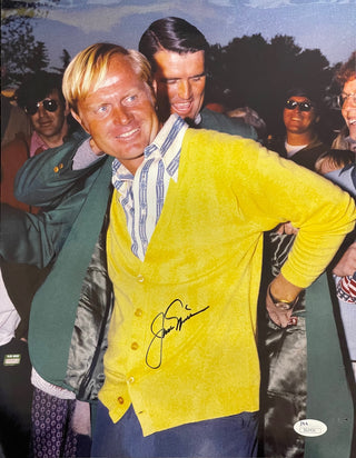 Jack Nicklaus Autographed Golf 11x14 Photo (JSA)