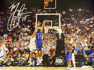 Mario Chalmers Autographed 11x14 Basketball Photo (JSA)