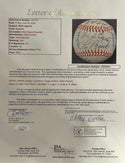 MLB Legends Autographed Official Braves Logo Baseball (JSA)