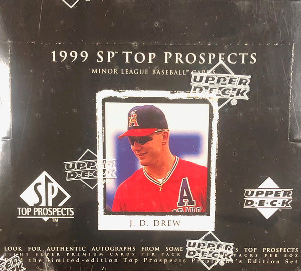 1999 Upper Deck Sp Top Prospects Hobby Wax Box