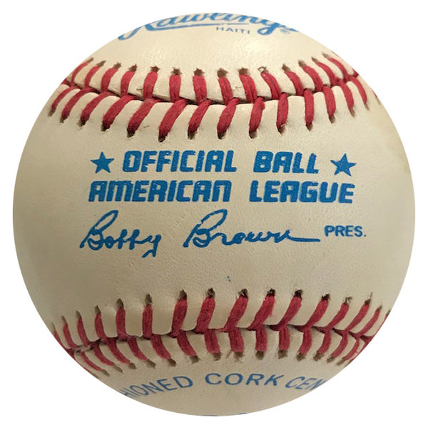 Walt Dropo Autographed Official American League Baseball