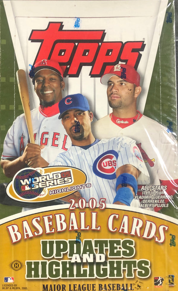 2005 Topps Update and Highlights Baseball Hobby Wax Box