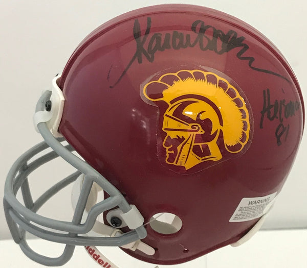 Marcus Allen Autographed USC Trojans Mini Helmet (JSA)